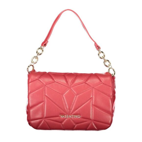 Mario Valentino Rosso Polyurethane Women Shoulder Women's Bag